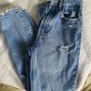 Zara mom jeans